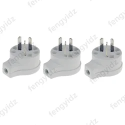 Universal AU/NZ 10A Power Charger Adapter with Detachable Plug (White  3pcs)