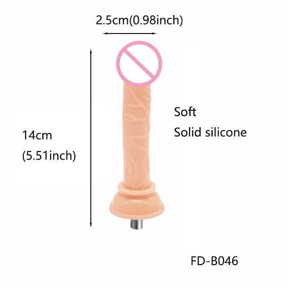 Sex Toy Lifelike Dildo Attachment for Sex Machine with 3 XLR Connector for Women Masturbation