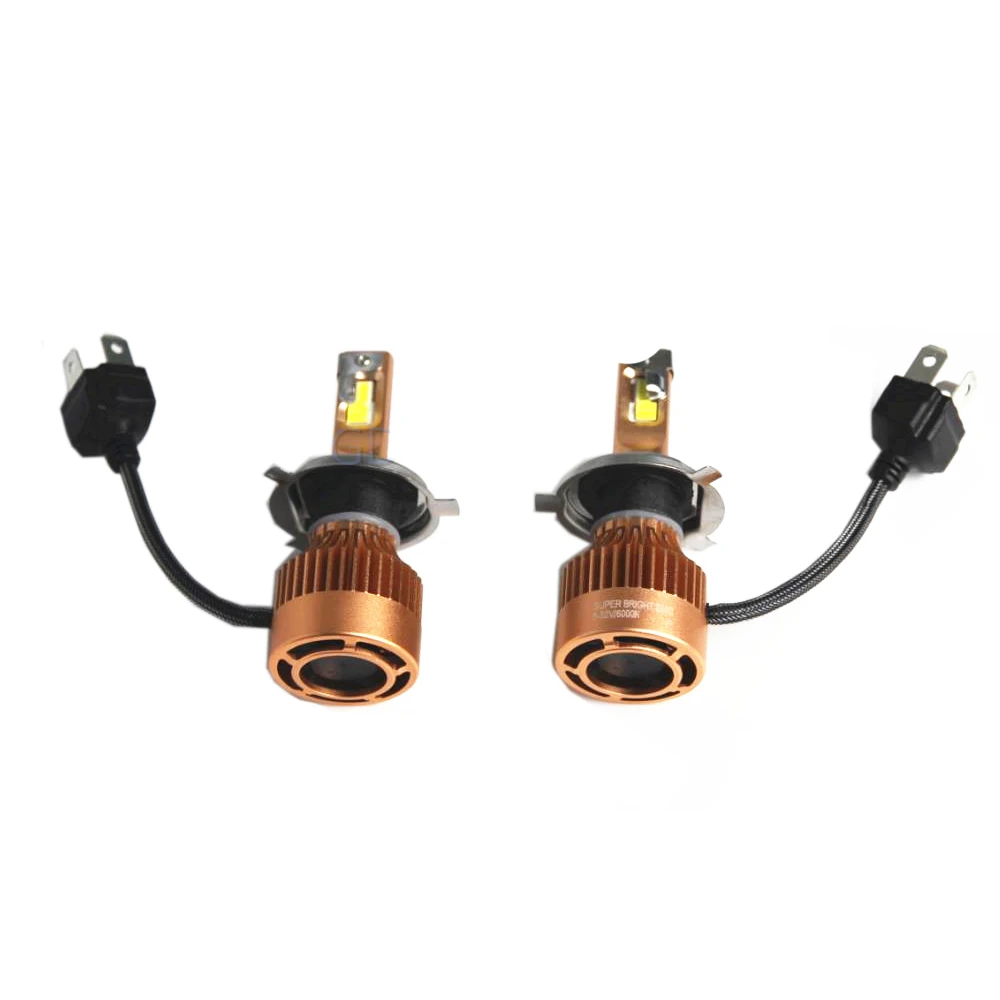 

2Piece Turbo LED H4 H7 Hi/LO H1 H3 H8 H9 H11 9005/HB3 9006/HB4 Beam Real 35W 10000LM Headlight Fog Light Car Styling