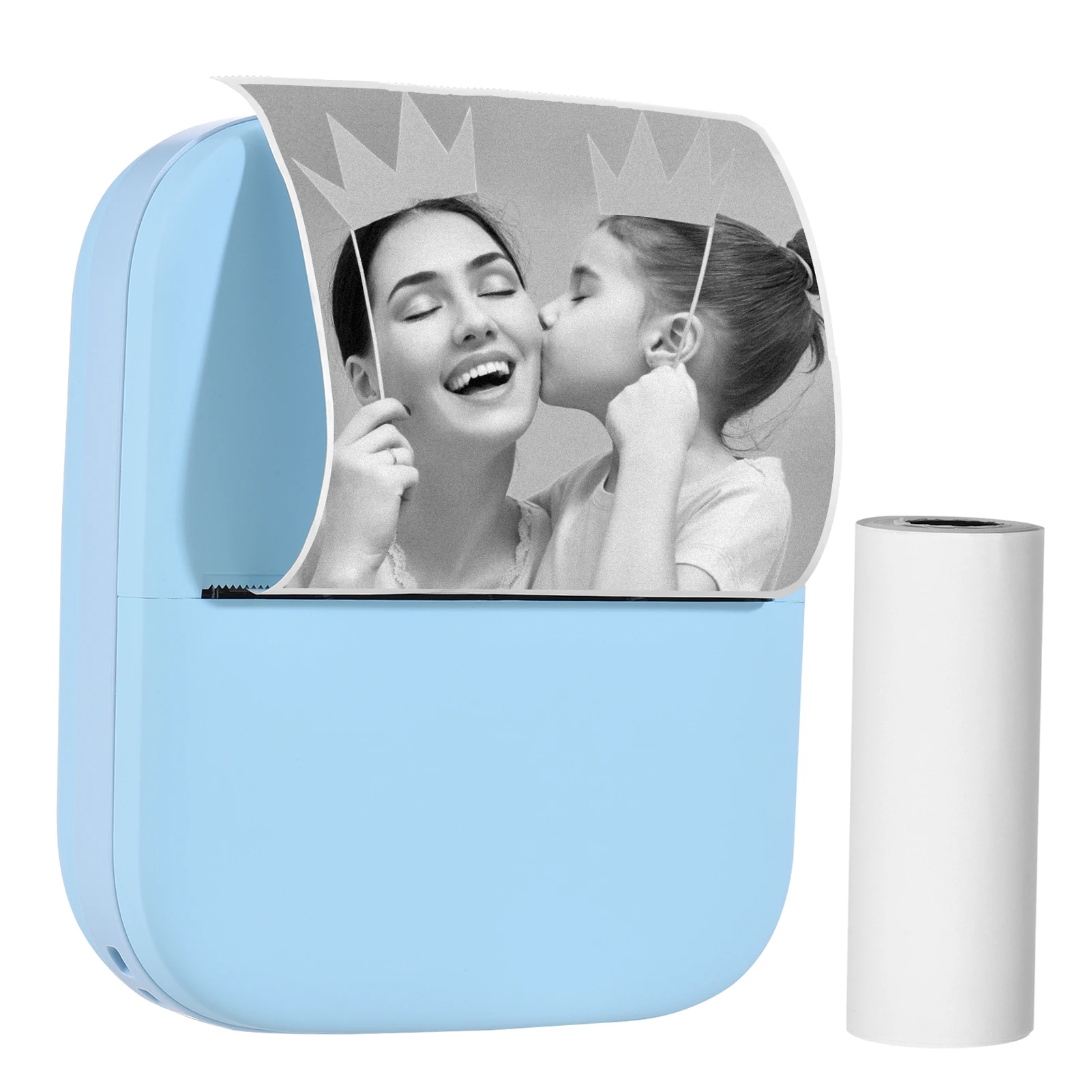 X1 Portable Mini Pocket Printer 80mm BT Wireless Thermal Photo Printer 300dpi Picture Memo Notes Lists Journal Receipt Paper Pri