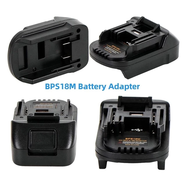 Black Decker Dewalt Battery Adapter  Black Decker Makita Battery Adapter -  Bps18m - Aliexpress