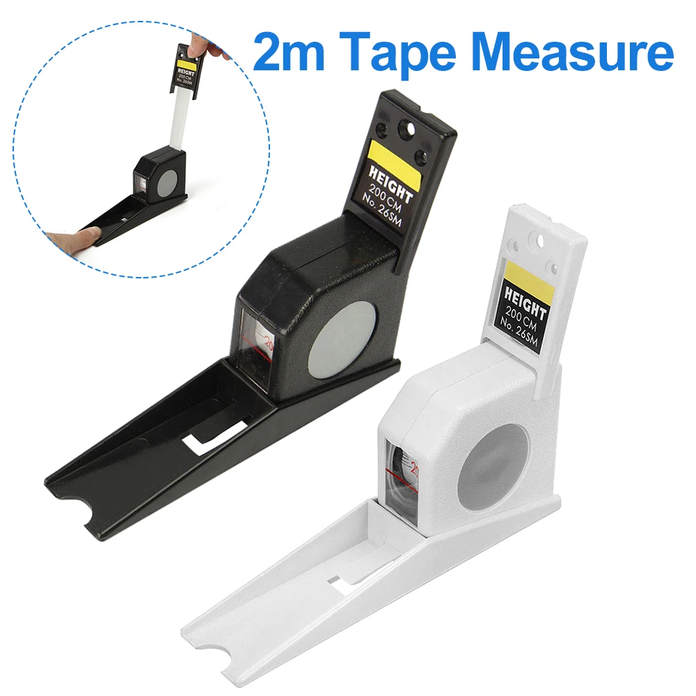 2m Body Growth Stature Altimeter Tape Measure for Home Hospital School tape measure