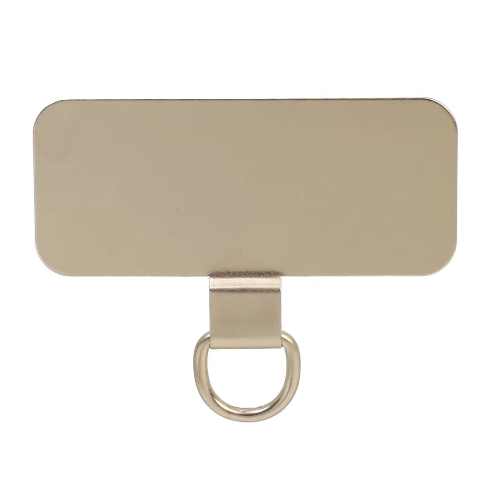 Universal Ultra-Thin Stainless Steel Phone Tether Tab and Lanyard Strap Set