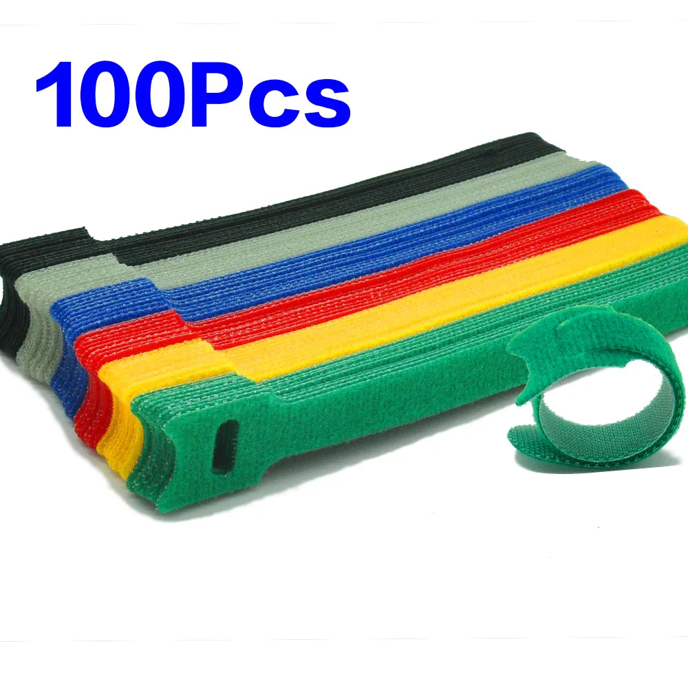 Fascette Per Cavi In Nero Qualità Premium - 4,8 X 380 Mm, Confezione Da 100 Pezzi