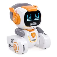 Multi Function Smart Dancing Music Electric RC Robot Toy 2.4G Auto Demo Touch Sensing Colorful Lighting Remote Control Robot 6