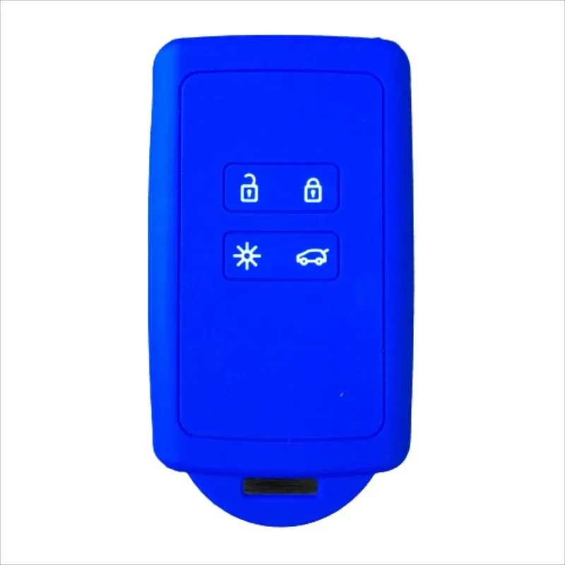 Silicone Car Key Case Cover For Renault Koleos Kadjar Arkana for Samsung QM5 Megane 4 Card Smart Keys Shell Set Accessories key case cover key case car key shell