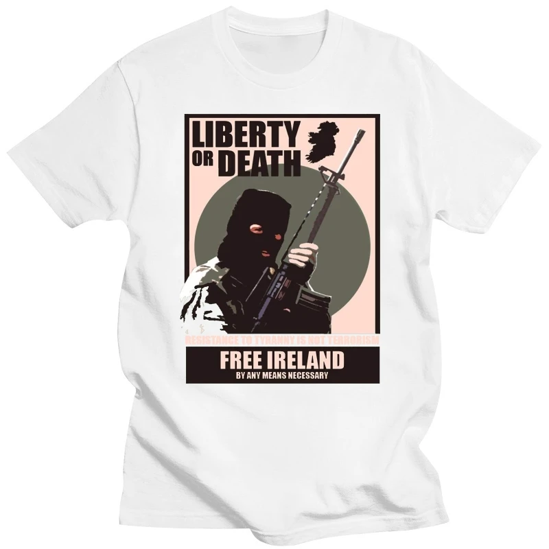 

Футболка премиум-класса IRA Liberty or Death DMN2, Черная