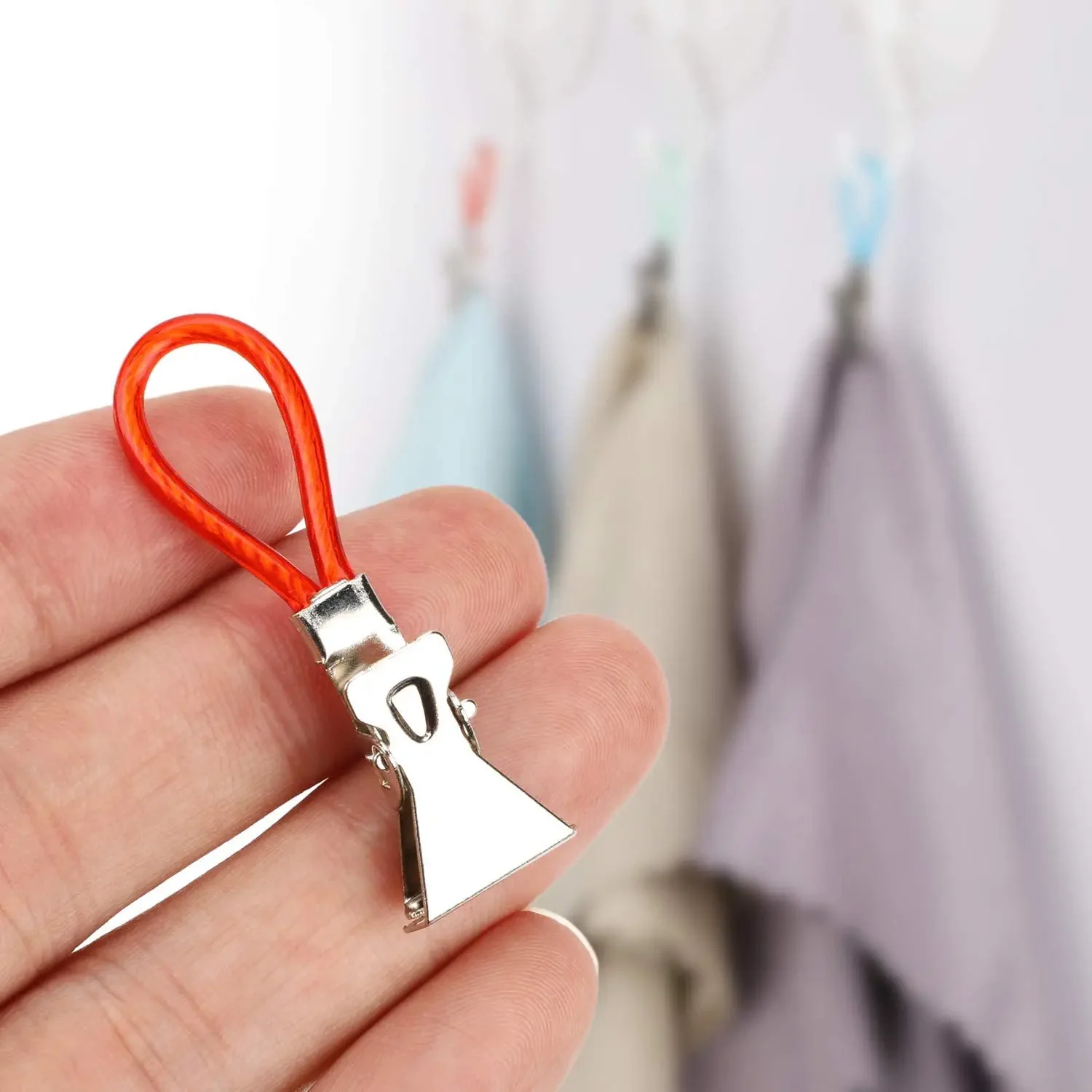 20pcs Kitchen Towels Clip Metal Tea Towel Clips Hangers Storage Hook Holder for Beach Towel Clothes Kitchen Bathroom Cupboards kitchen towel clips