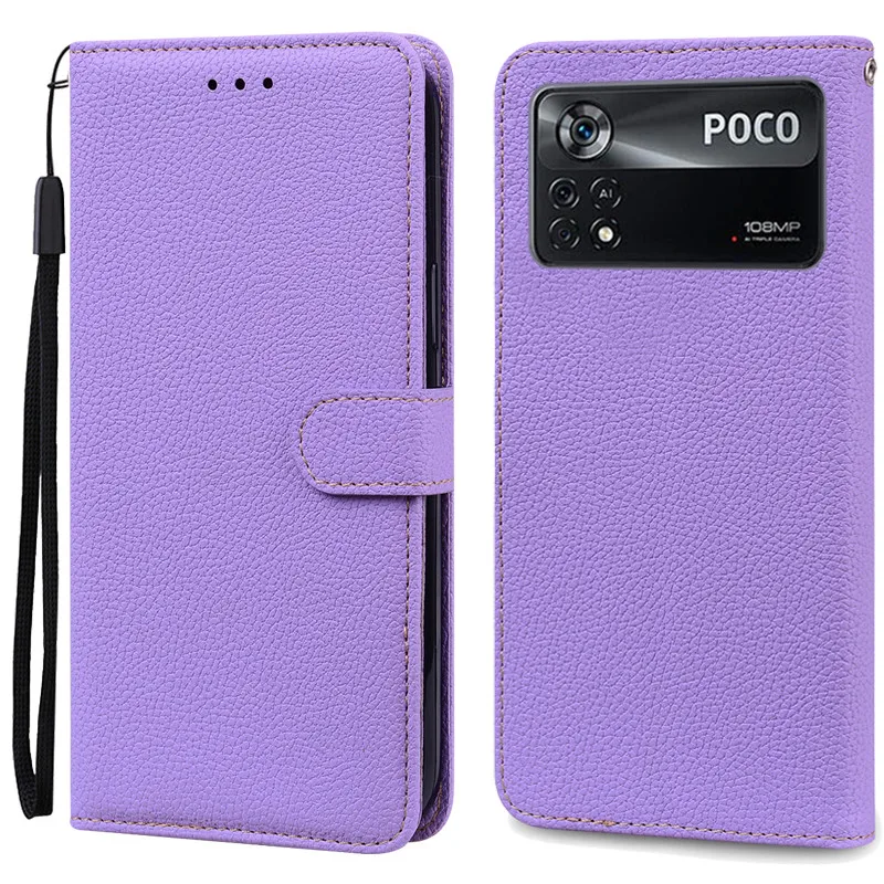 Elegant Leather Flip Wallet Cover - Premium Protection and Style