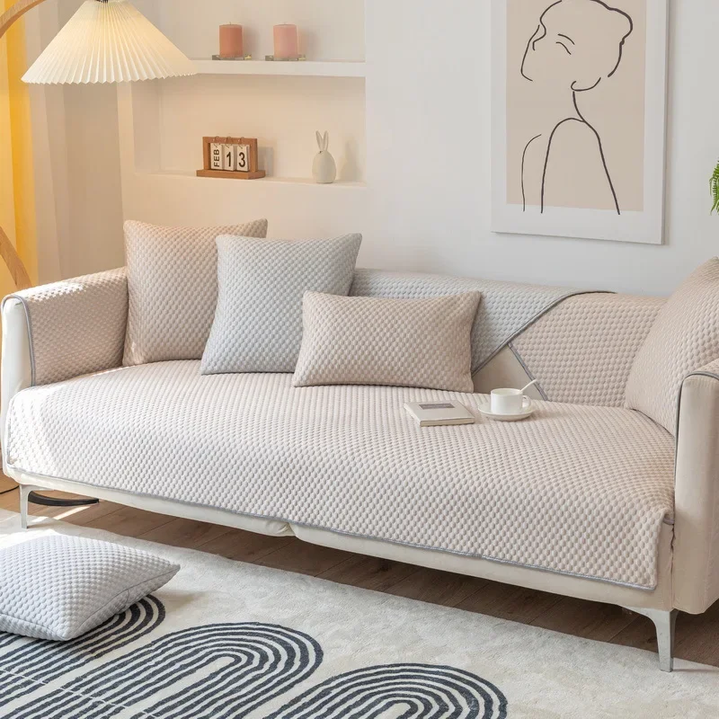 Ice Silk Sofa Cover Summer Universal Non-slip Sofa Mat Cushion Towel for Living Room sofa cover sofa blanket sofa cushion sofa towel sofa mats