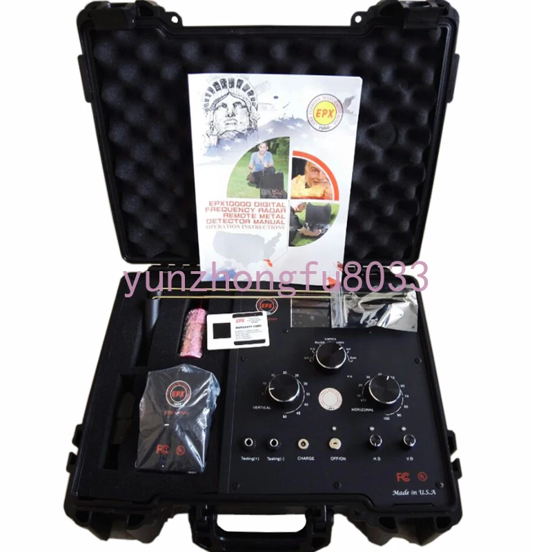 

Epx10000 Remote Underground Metal Detector Prospecting Instrument Archaeological Treasure Finder Visual