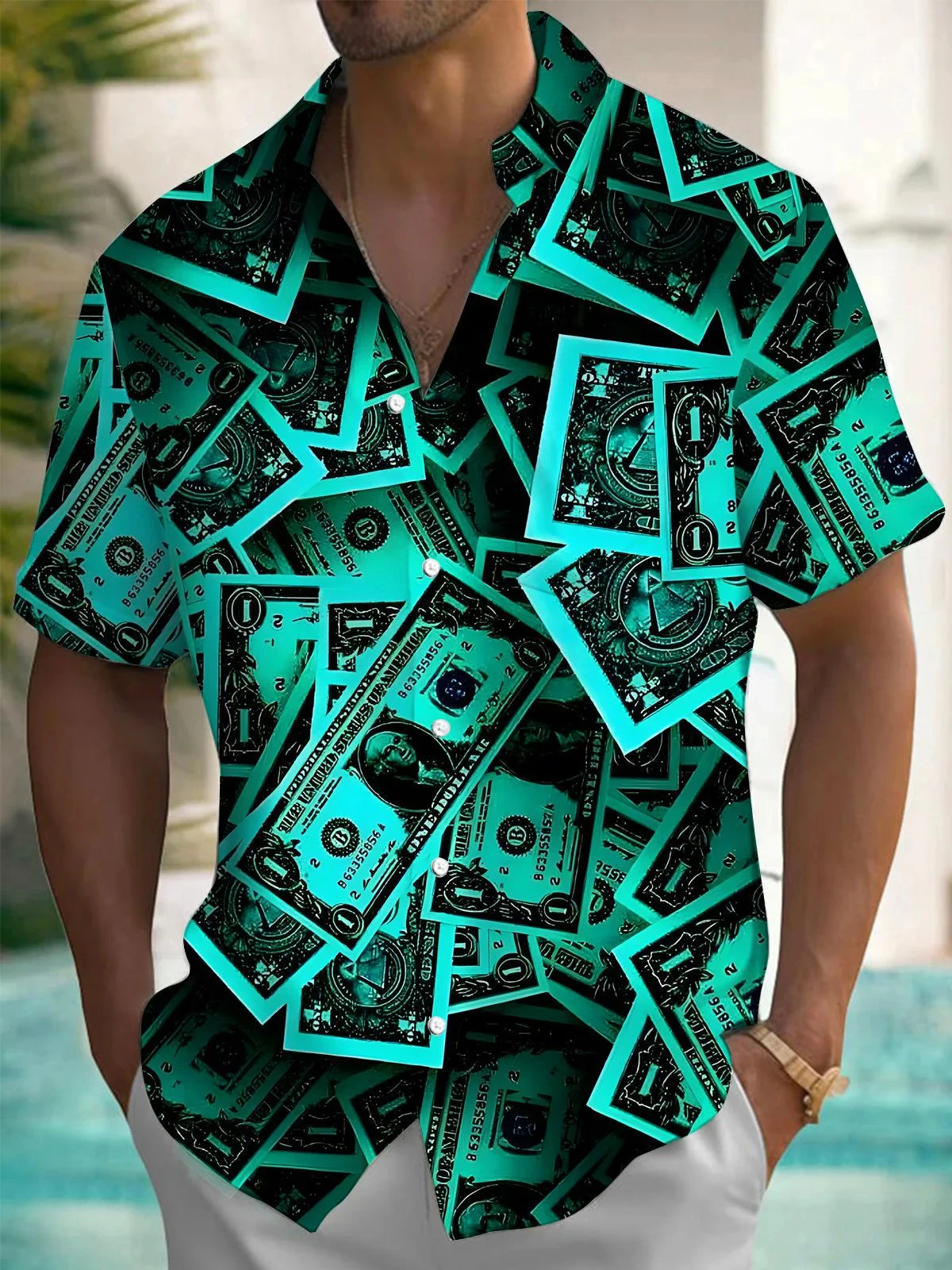 Heren 2024 Zomermode Gestreept Slim Fit Dubbelknoops Business Casual Overhemd met Korte Mouwen – koop de beste producten in de online winkel