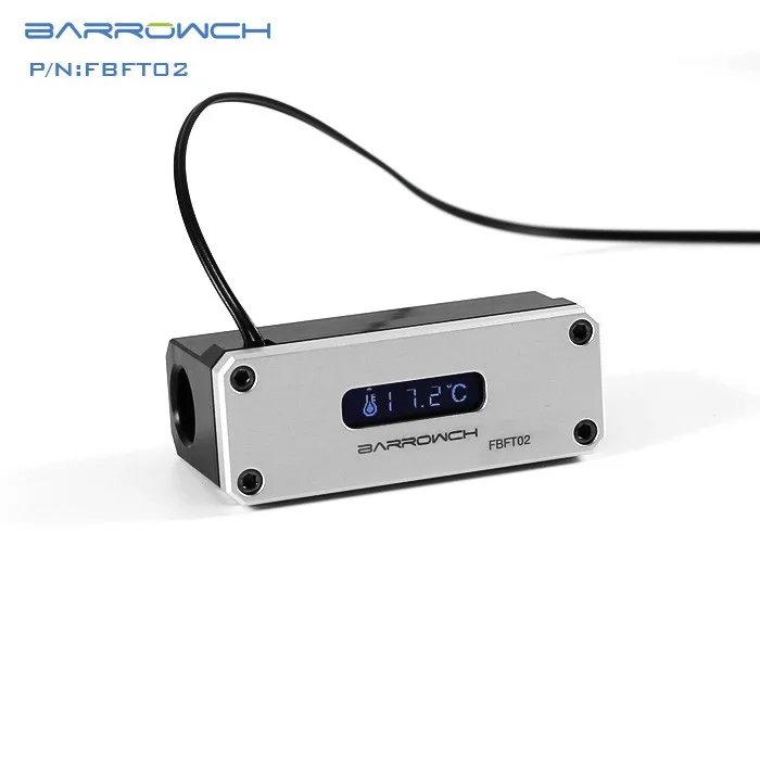 Clearance,BARROWCH Water Cooling Temperature Display Screen Meter PC
