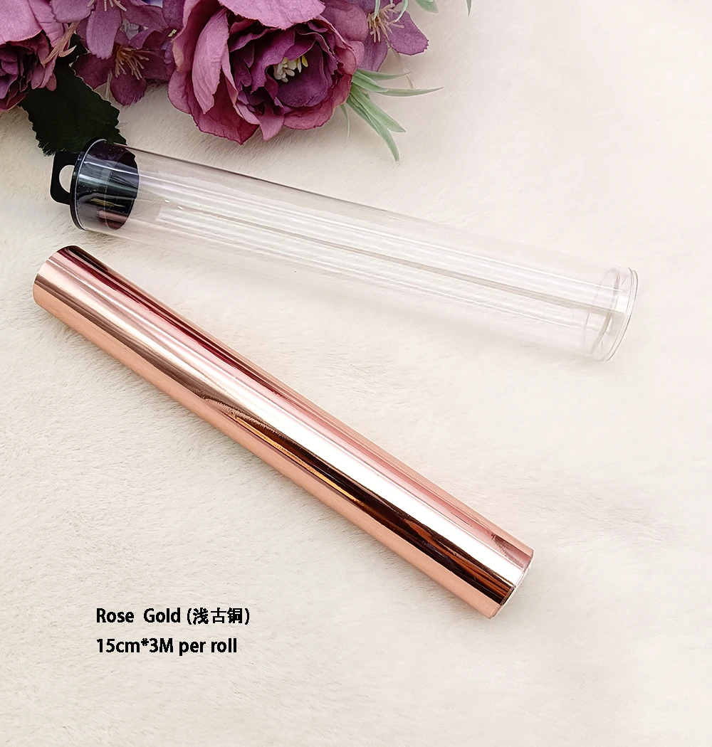 Alinacutle 3M Per Roll Hot Foil Transfer Film Hot Stamping Foil Roll Holographic Stamping Foil For Paper Leather  Handmade Craft