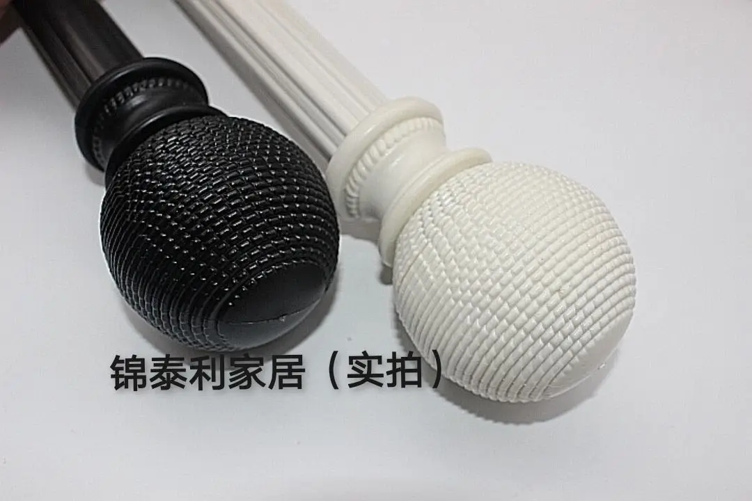 Description Picture 3 of item1pc Curtain Rod Head Decorative Head Roman Rod Head Plug Sealing Head Curtain Cap Curtain Rod Accessories Curtain Holdback
