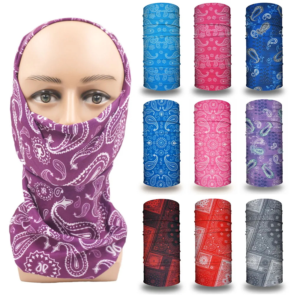 MASQUE DE VOYAGE,1--2022 Bandana Hommes Femmes Magique Écharpe Vélo