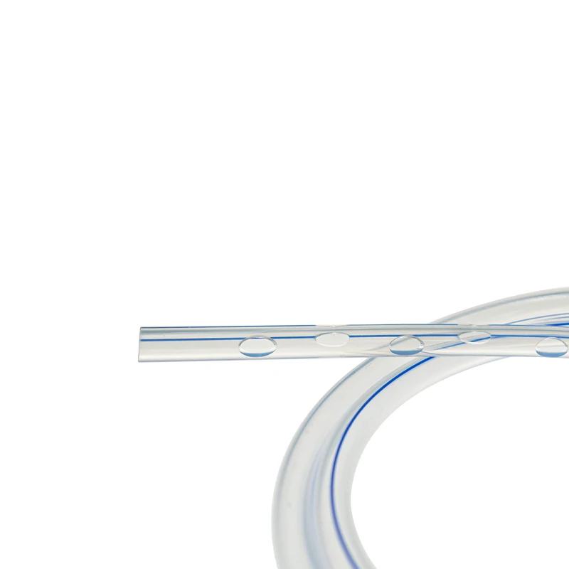 KranVer 1PC Closed Wound Drainage System Round Perforated Drain with Trocar and Silicone Reservoir for Wound Drainage Surgical 5