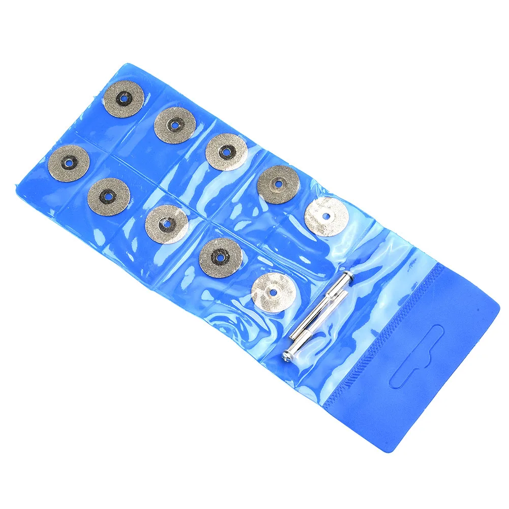 

12Pcs/set 18mm Diamond Cutting Disc Circular Saw Blade Glass Tile Metal Cut Off Abrasive Tools For SDremel Rotary Tool