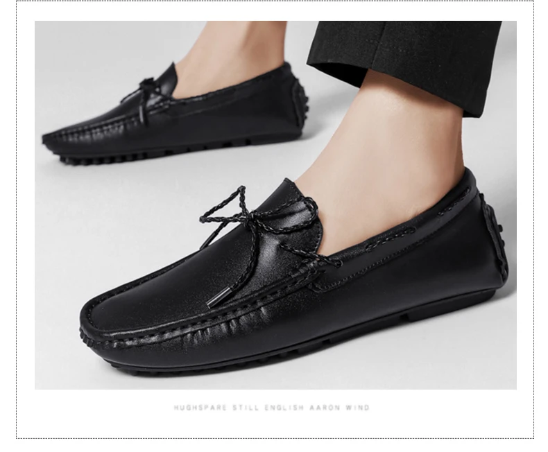 DEKABR Loafers Shoes Men Spring Clasicc Vintage Comfy Flat Moccasin Fashion Men Slip-on Boat Shoes For Men Casual Shoes