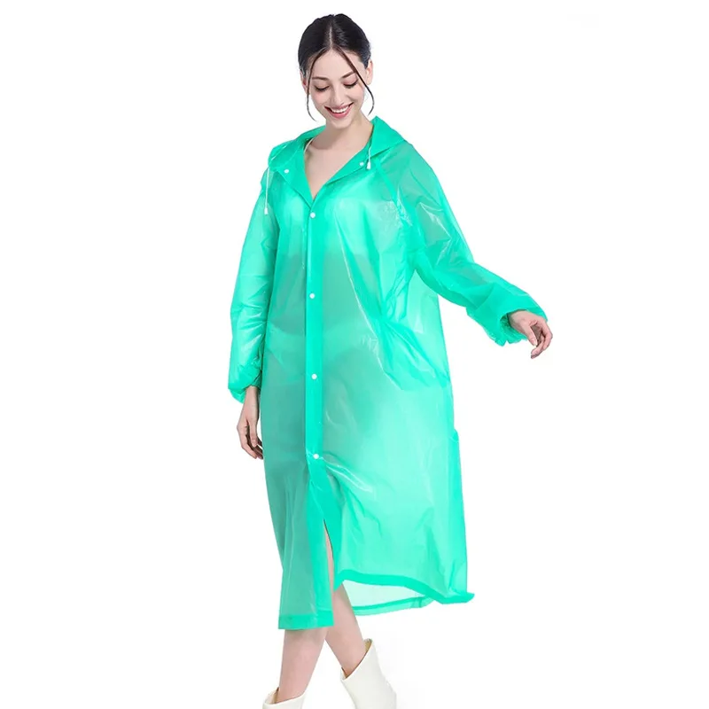 

Men Waterproof Motorcycle Raincoat Dress Transparent Disposable Long Portable Raincoat Hiking Capa De Chuva Home Garden AB50YY