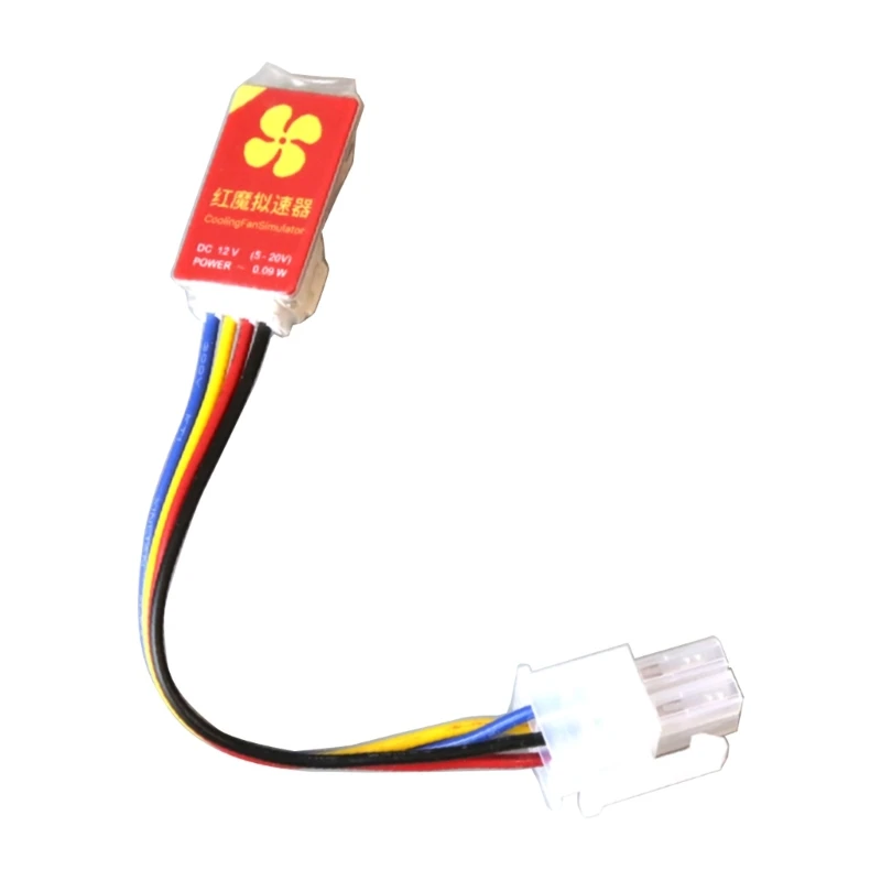 

Y1UB New For RED MAGIC Quasi-Speed Device 12V PWM Variable Frequency Version Fan Speed Simulator, 5-20V Super Compatibility