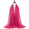 108140-a2163d.jpg Femmes musulmanes en mousseline de soie Hijab châles écharpe Modal coton Jersey Hijabs plaine douce pour femme musulman Voile bandeau 70*180 cm islamique