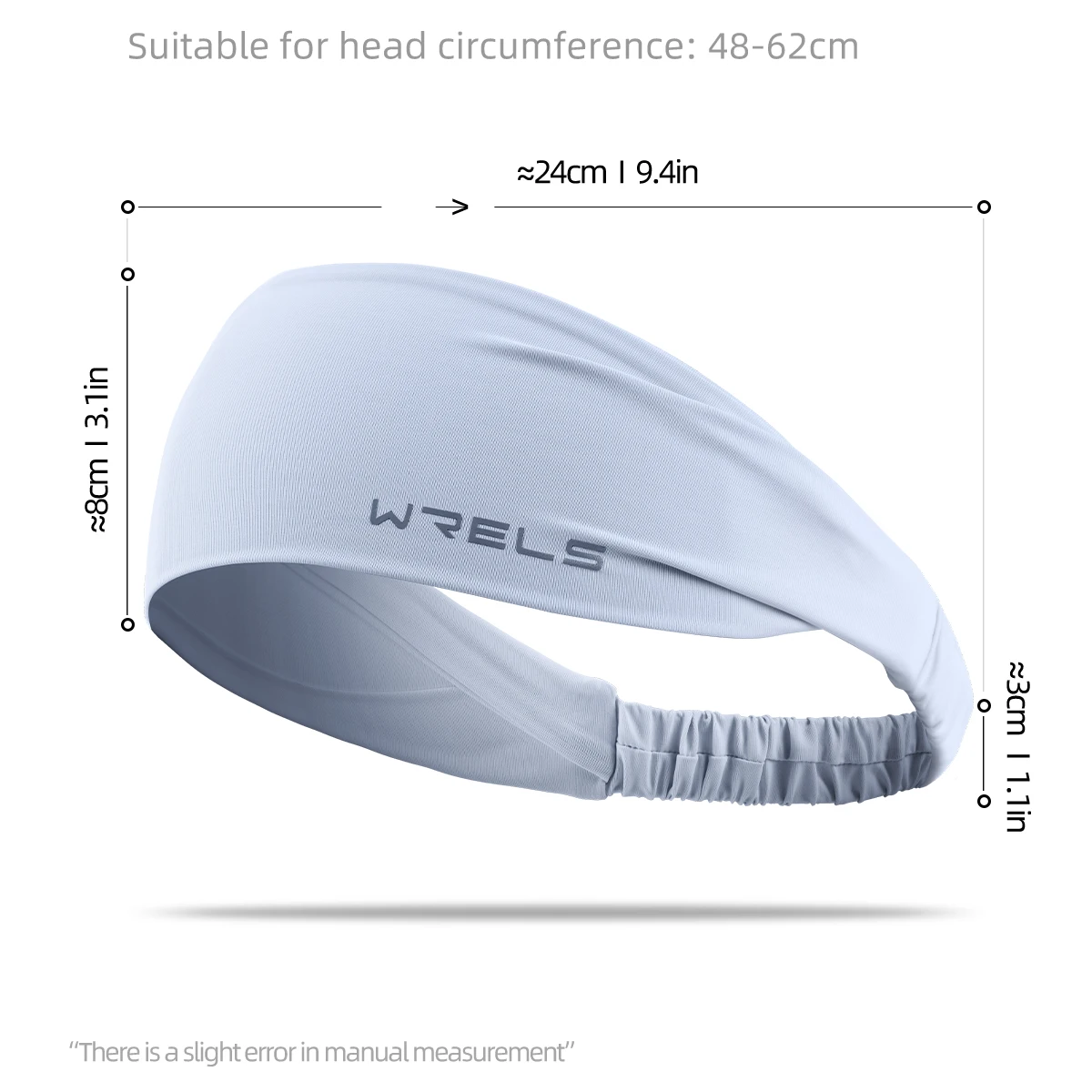 WRELS Elastic Absorbent Sports Headband 5