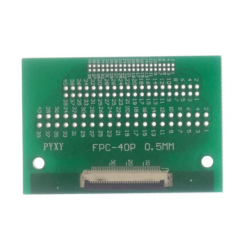 10Pcs FPC/FFC Transfer Plate 40P Double Panel Soldered Connector 0.5MM/1.0MM Conversion 2.54MM/2.0MM/1.27MM Spacing