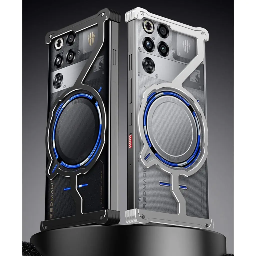 Sleek Metal Frameless Design Bumper Case with Magnetic Compatibility