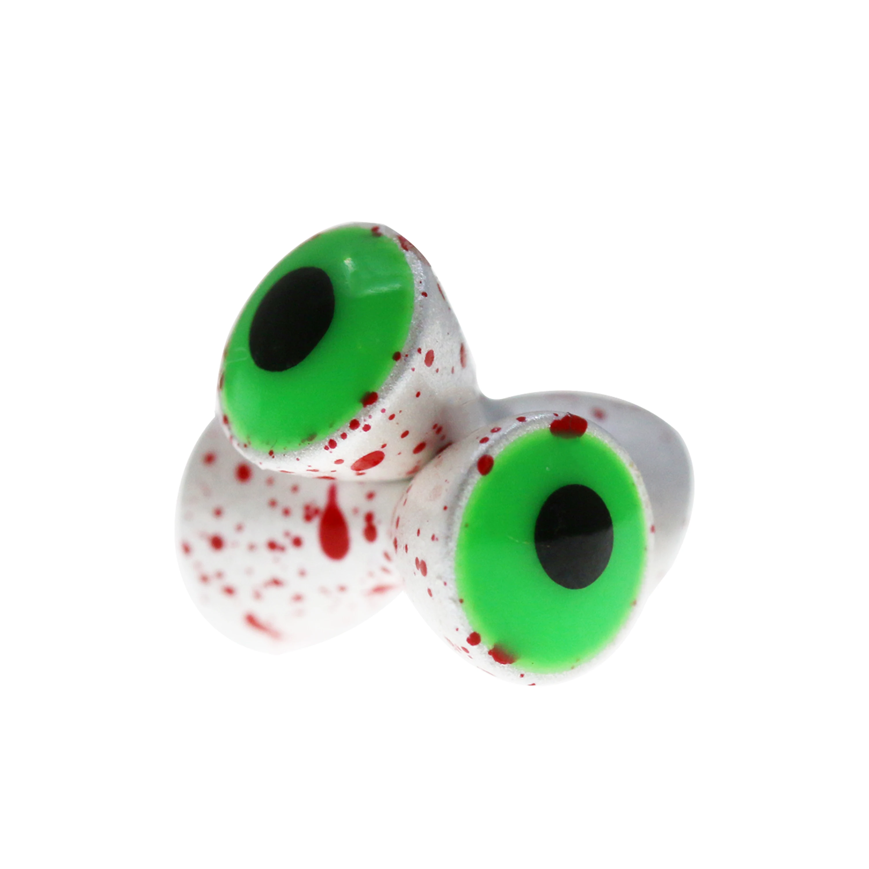 Vibrant Multi-Color Brass Dumbbell Eyes Set for Fly Tying – 25 Pack, 3 Size Assortment