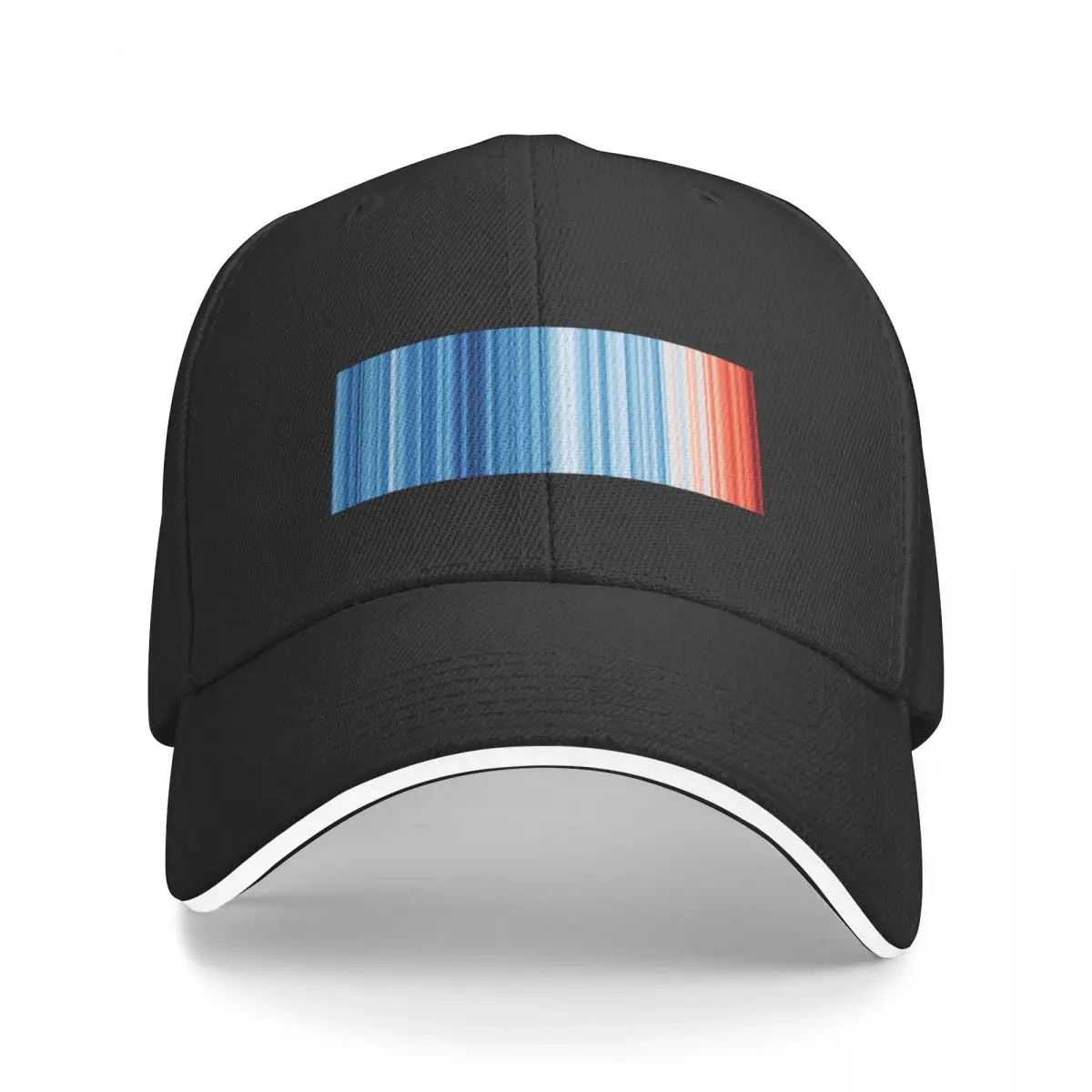 

New Global warming stripes Baseball Cap Fishing Caps Hats Baseball Cap beach hat Hats For Women Men's
