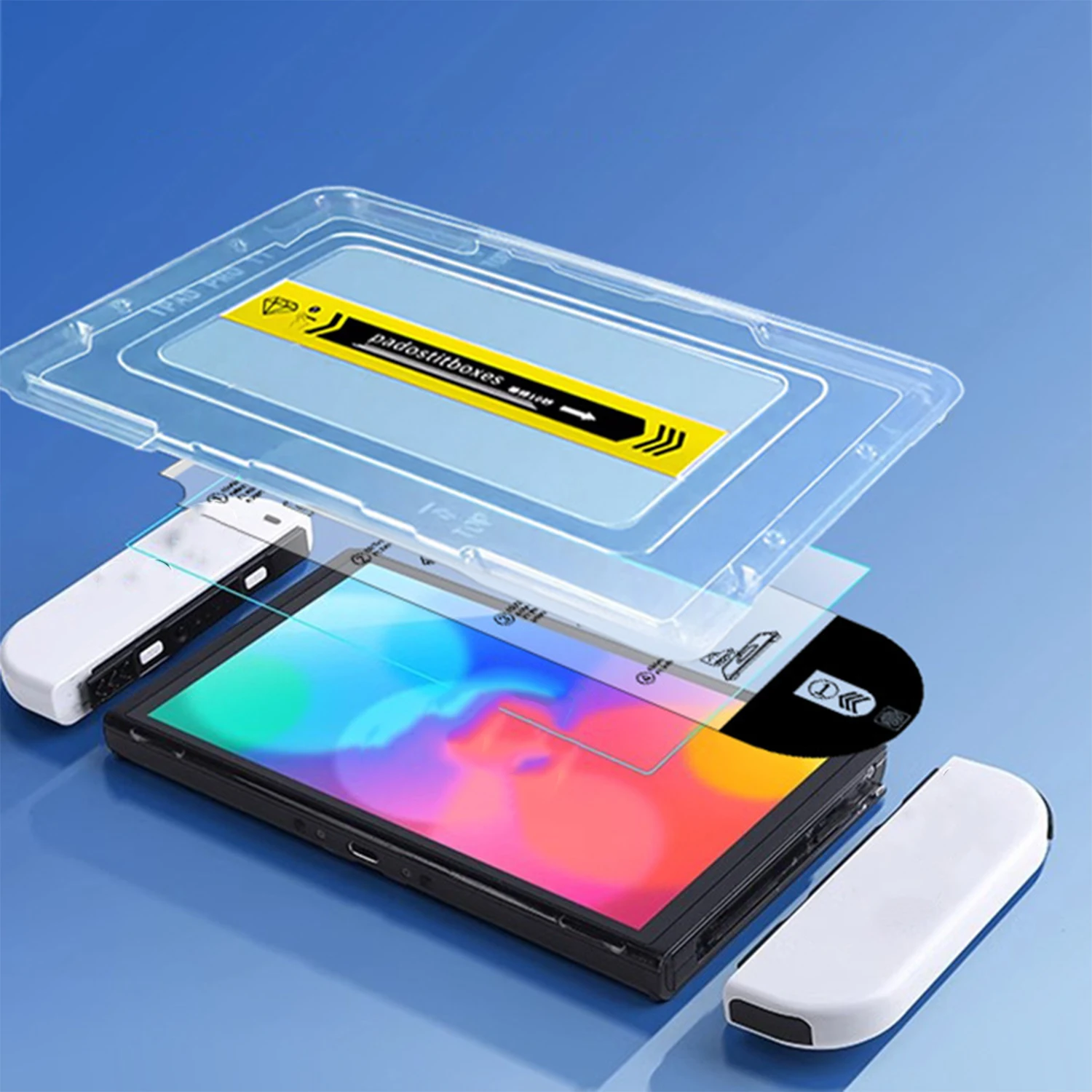 Easy Installation Tempered Glass Screen Protector for Gaming Console Accessories