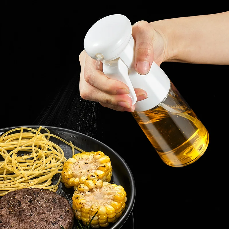 

Kitchen Oil Spray Bottle, Fitness Spray, Air Pressure Barbecue Oil Sprayer, Edible Oil Spray, Glass Atomized Oil Control Pot