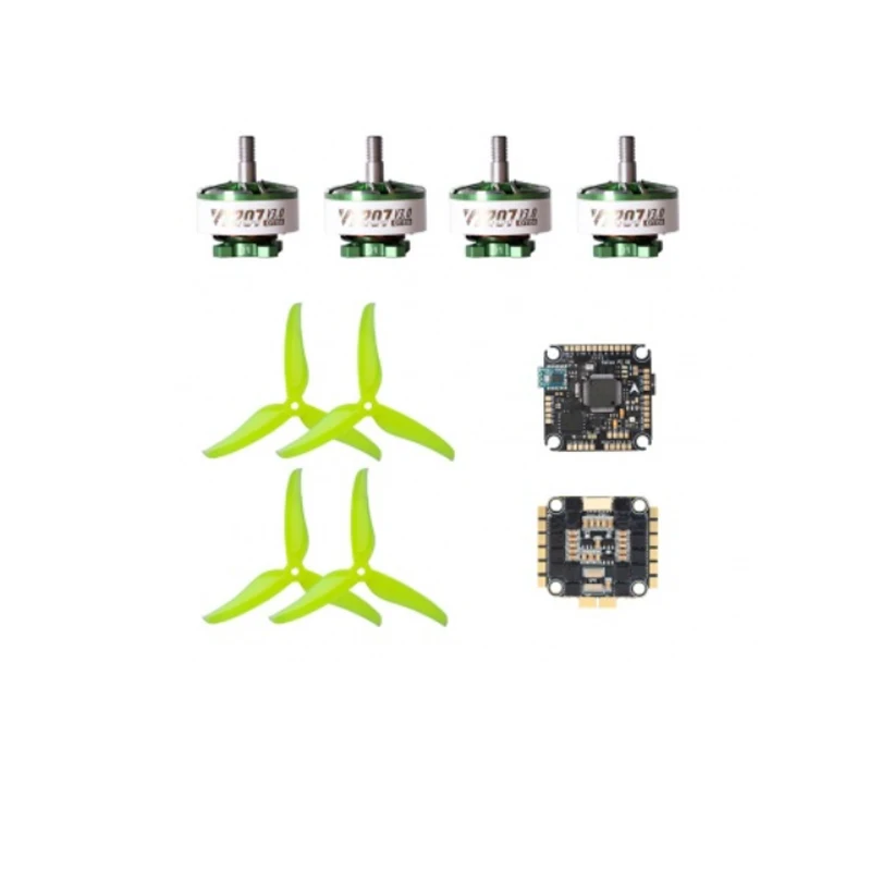 Täydellinen FPV-drone-sarja 1950KV/1750KV + Banaaniliittimet