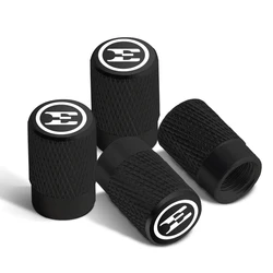 Premium Car Accessories: Stylish E Logo Wheel Valve Caps & Emblem Badge Set (J)