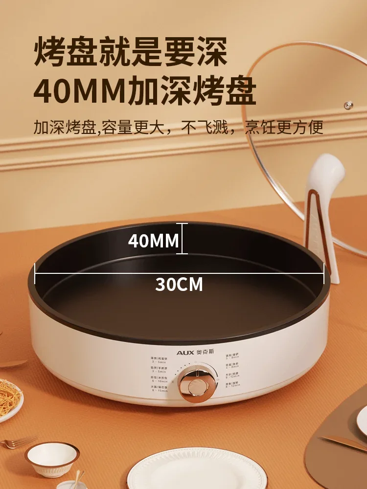 Oaks Pancake Pan Pancake Pancake Pancake Machine Tortilla Maker Machine Crepe Pan Roti Maker Pizza Maker