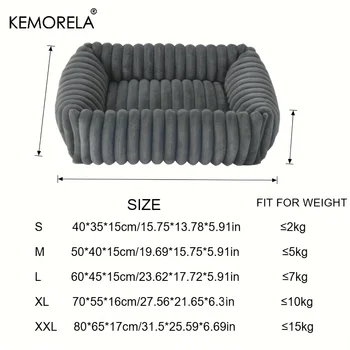 Orthopedic Plush Dog Bed 6