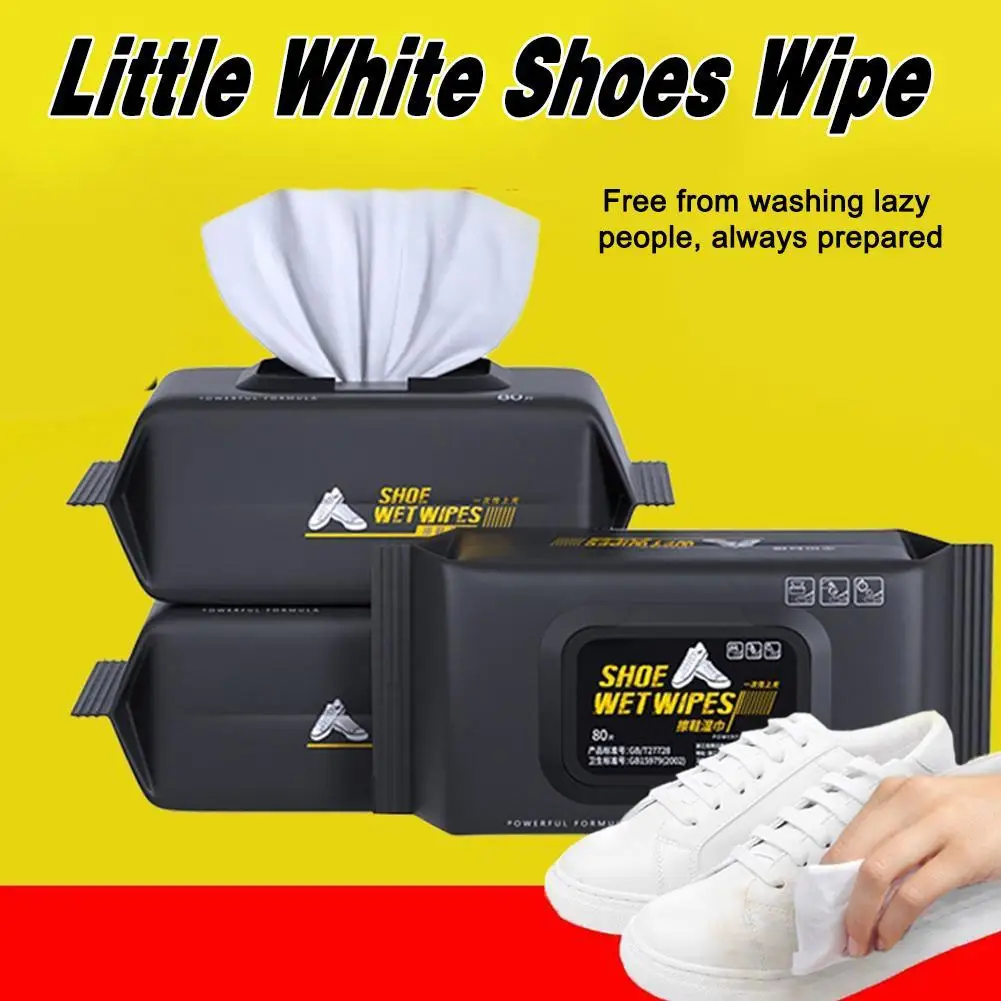 Disposable Shoe Brush Wipes Quick Clean Wipes Care Useful Fast Scrubbing Tissue Artifact Small White Shoe Cleaning Tools disposable sheet,sneaker cleaner
