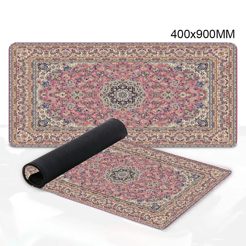 Persian Mouse Pad Large Carpet Persian Pattern MousePad Game Desk Accessories Computer Desk Mat Bedroom Floor Mat Persian Carpet - Image 7