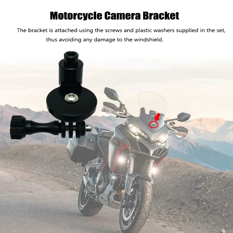 Support Caméra Moto DUCATI Multistrada 950/1200/1260 2015-2021 pour GoPro