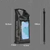 2L Swimming PVC Pack Dry Bag Touch Screen Outdoor Waterproof Shoulder Kayak Bags Trekking Drifting Rafting Surfing Boating Bag 5