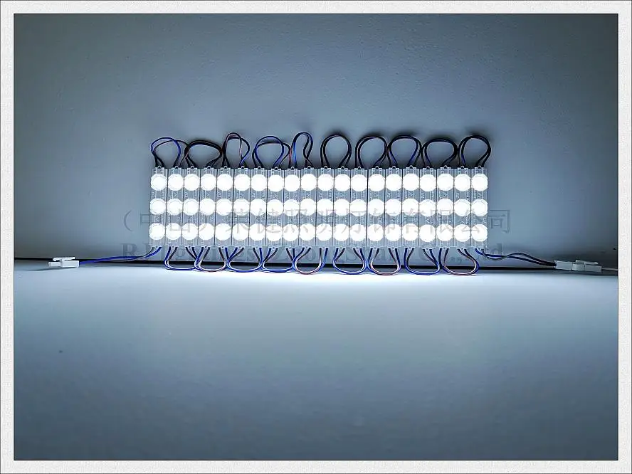 AC220V / AC110V input injection LED light module for sign letter 2W 250lm SMD3030 3 led IP65 waterproof 85mm*18mm*7mm