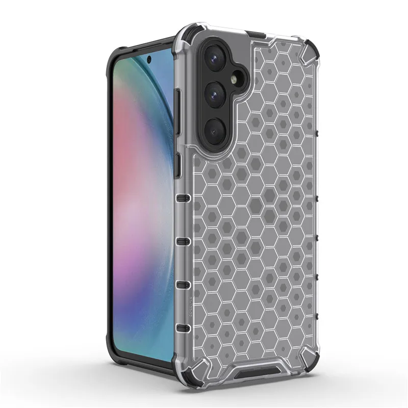 Per Samsung Galaxy A55 5G Custodia Per Samsung Galaxy A55 Cover A Nido D'Ape Hard Pc Paraurti Di Protezione Antiurto Per Galaxy A55