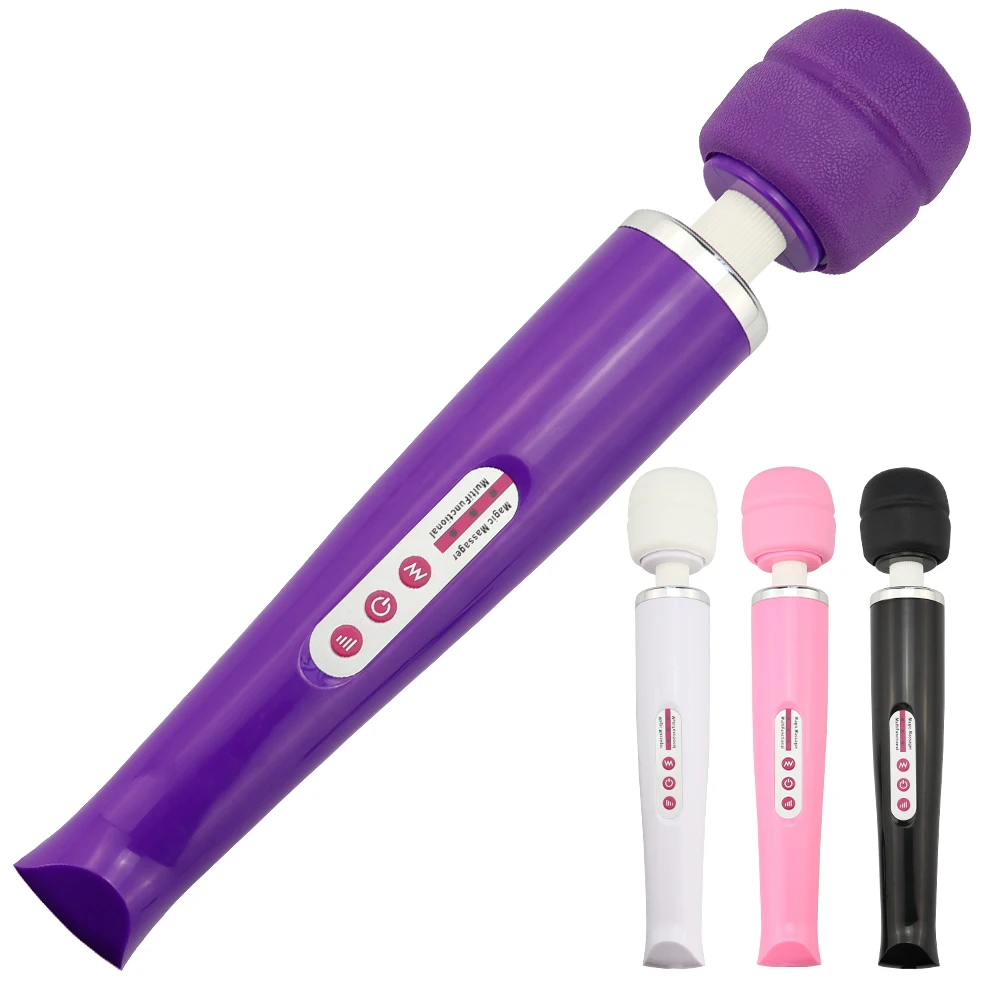 Super starkes Vibrations massage gerät mit mehreren Frequenzen, um den Orgasmus zu stimulieren. Sexspielzeug für Erwachsene geeignet für weibliche Masturbation. 1