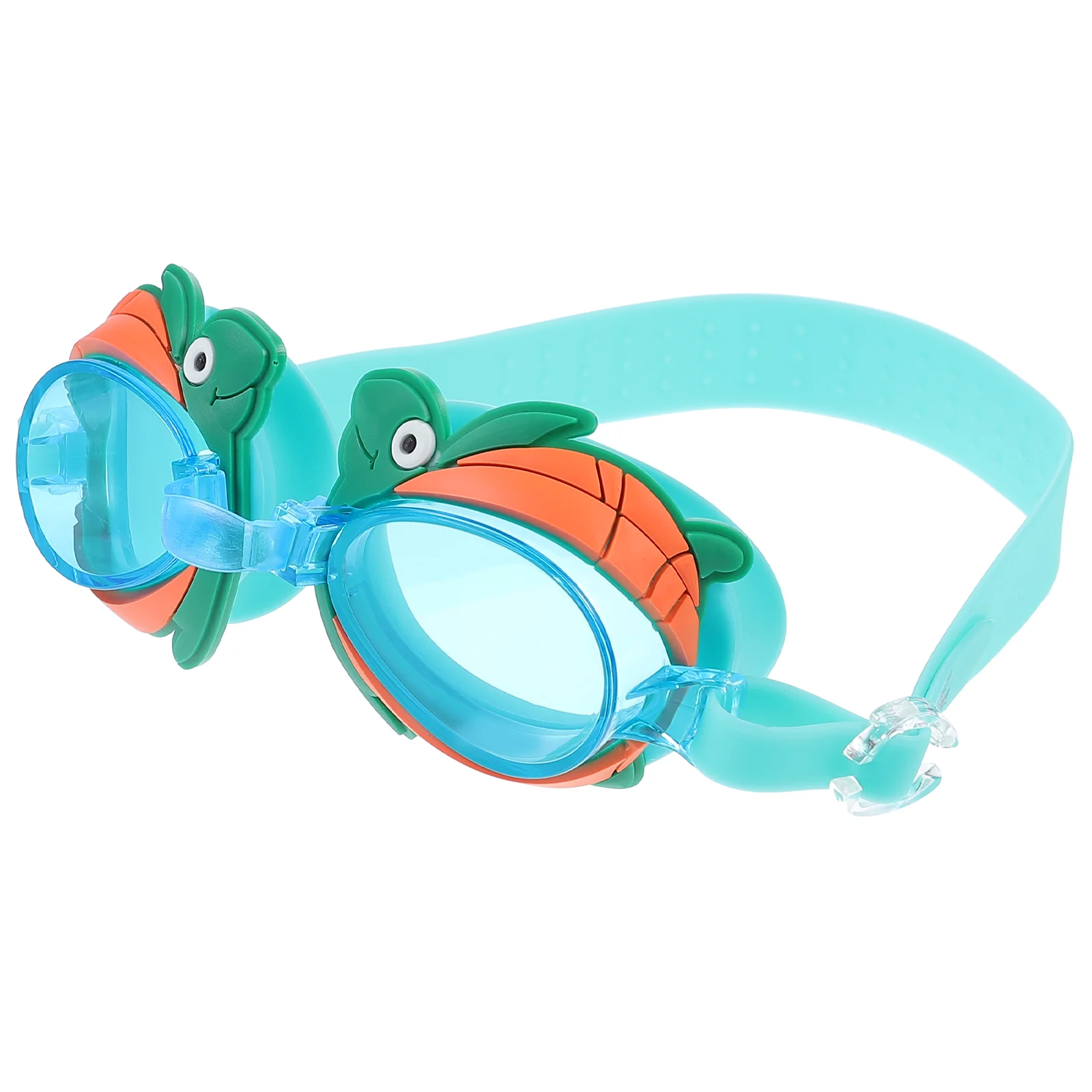 

Kids Silicone Swimming Glasses Goggles Anti- fog Waterproof Wide Swim Goggles Children Swimming Tools ( Green )
