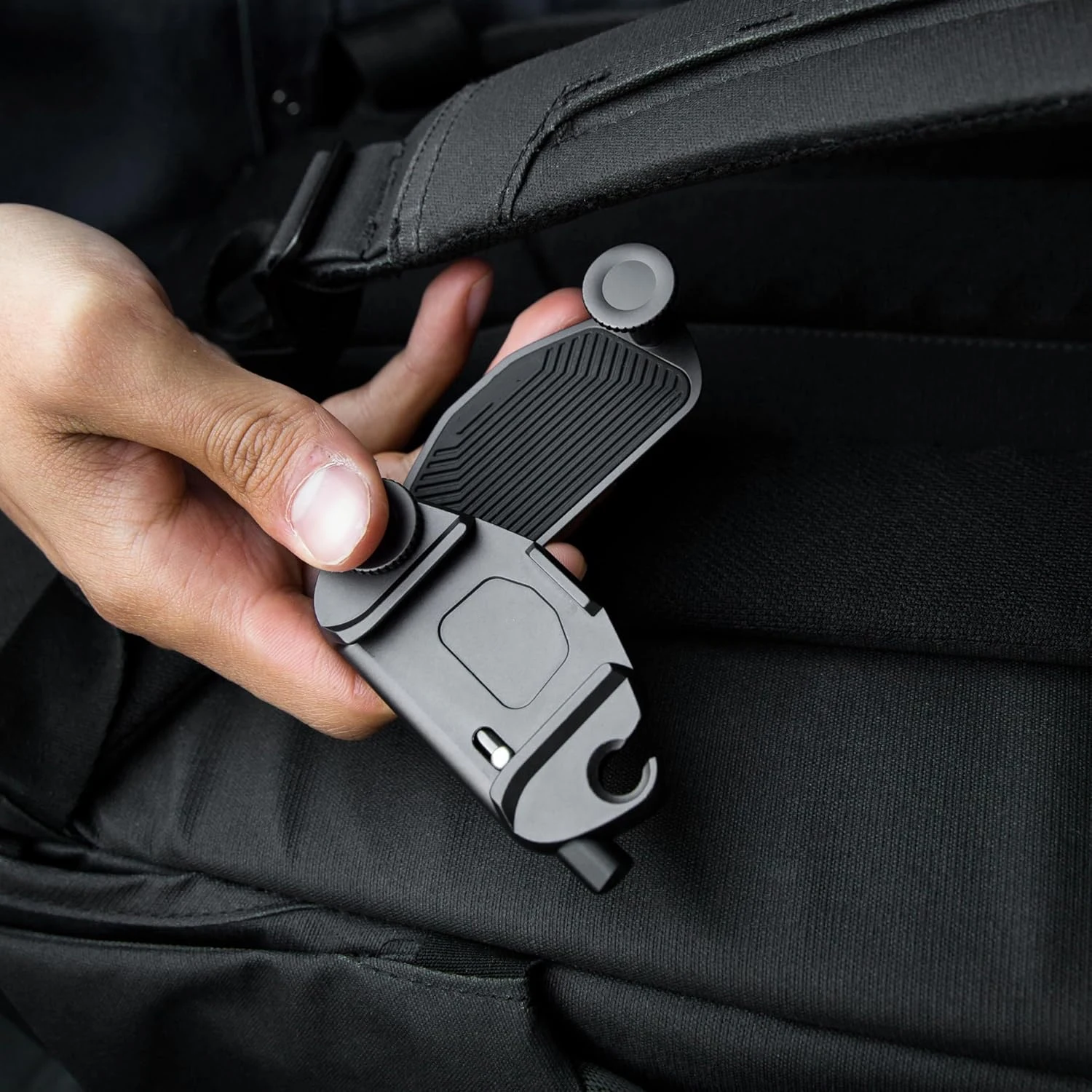 Capture Camera Clip V3, Black with Plate, Holds D SLR, Compact and Point and Shoot Bodies, Secure, Stable and Accessible - 3