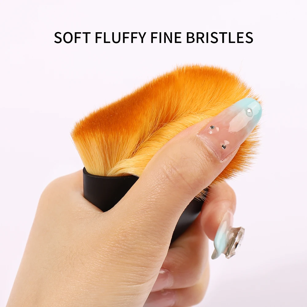 Nail Art Brushes Remove Dust Acrylic UV Gel Polish Powder Cleaning Tool 1Pcs
