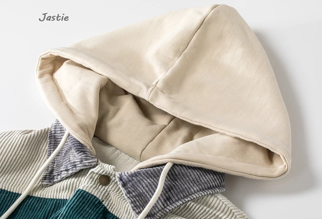 Retro Women's Jacket Cotton Distressed Hooded Jacket For Women