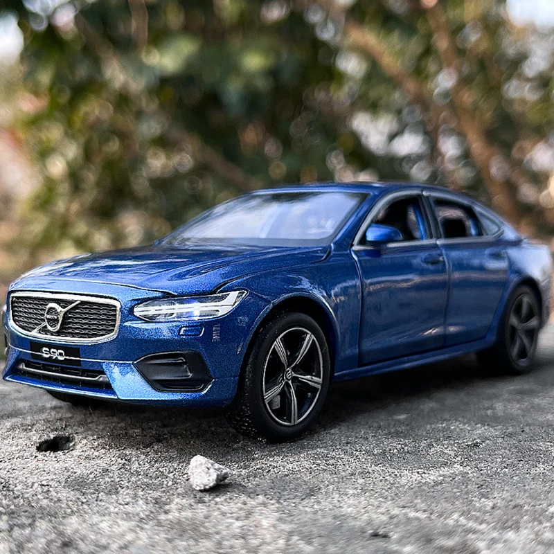 ディーラー特注　volvo s90 1/43 モデルカー Volvo S90 1998 Dark Purple (Diecast Car) - HobbySearch