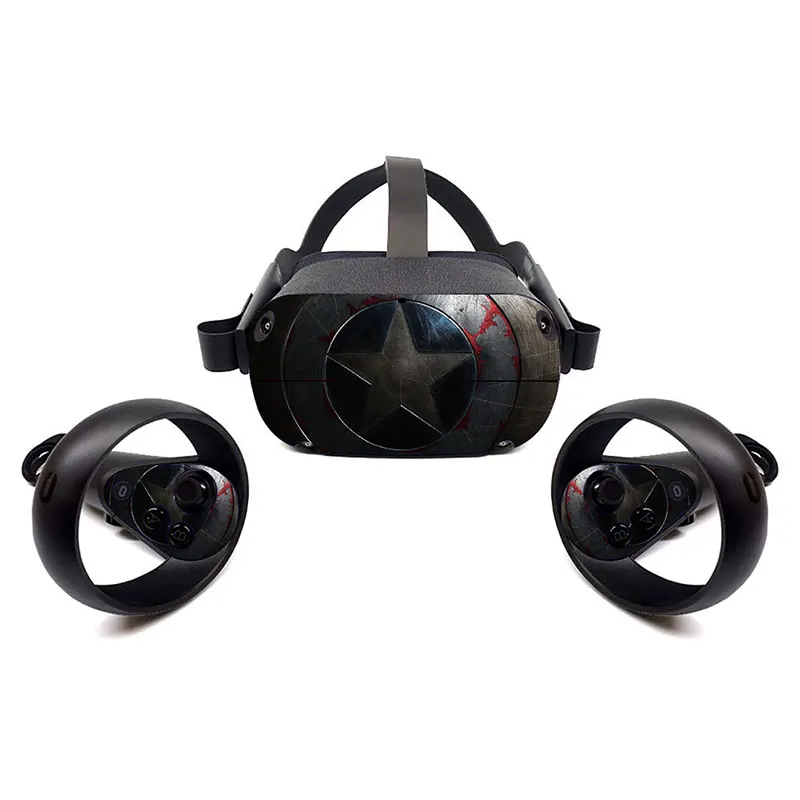 Marvel Spiderman Skin Sticker for Oculus Quest VR Headset Virtual Reality Nice Decoration Decals Protetive PVC Skin 
